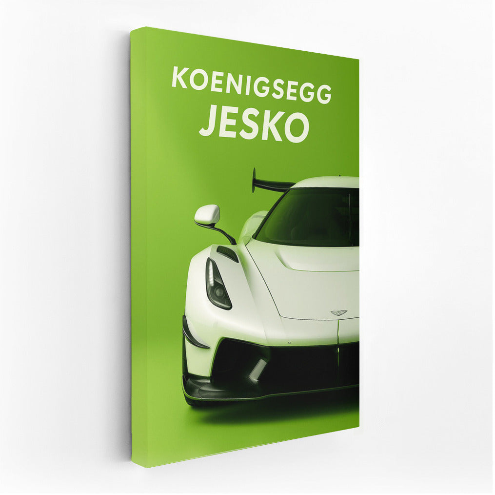 Koenigsegg Jesko: Speed on the Wall