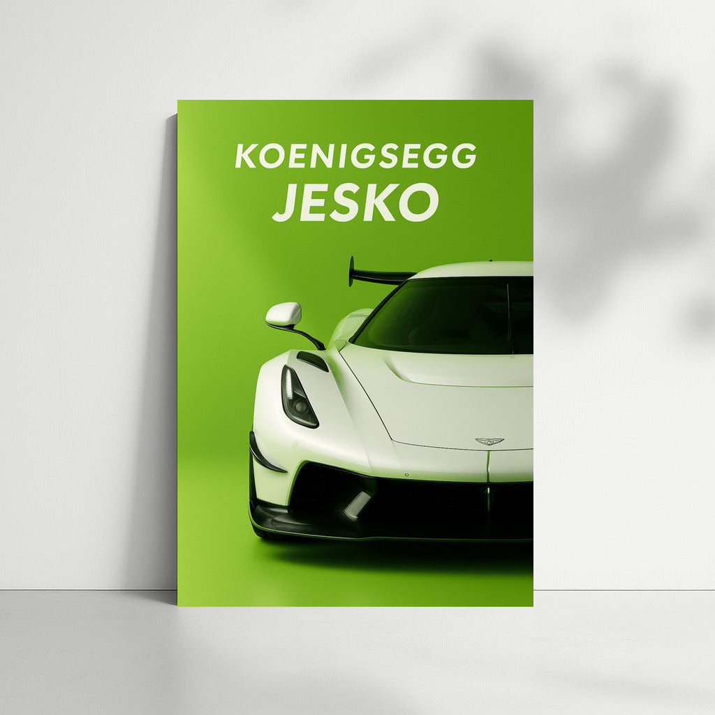 Koenigsegg Jesko: Speed on the Wall