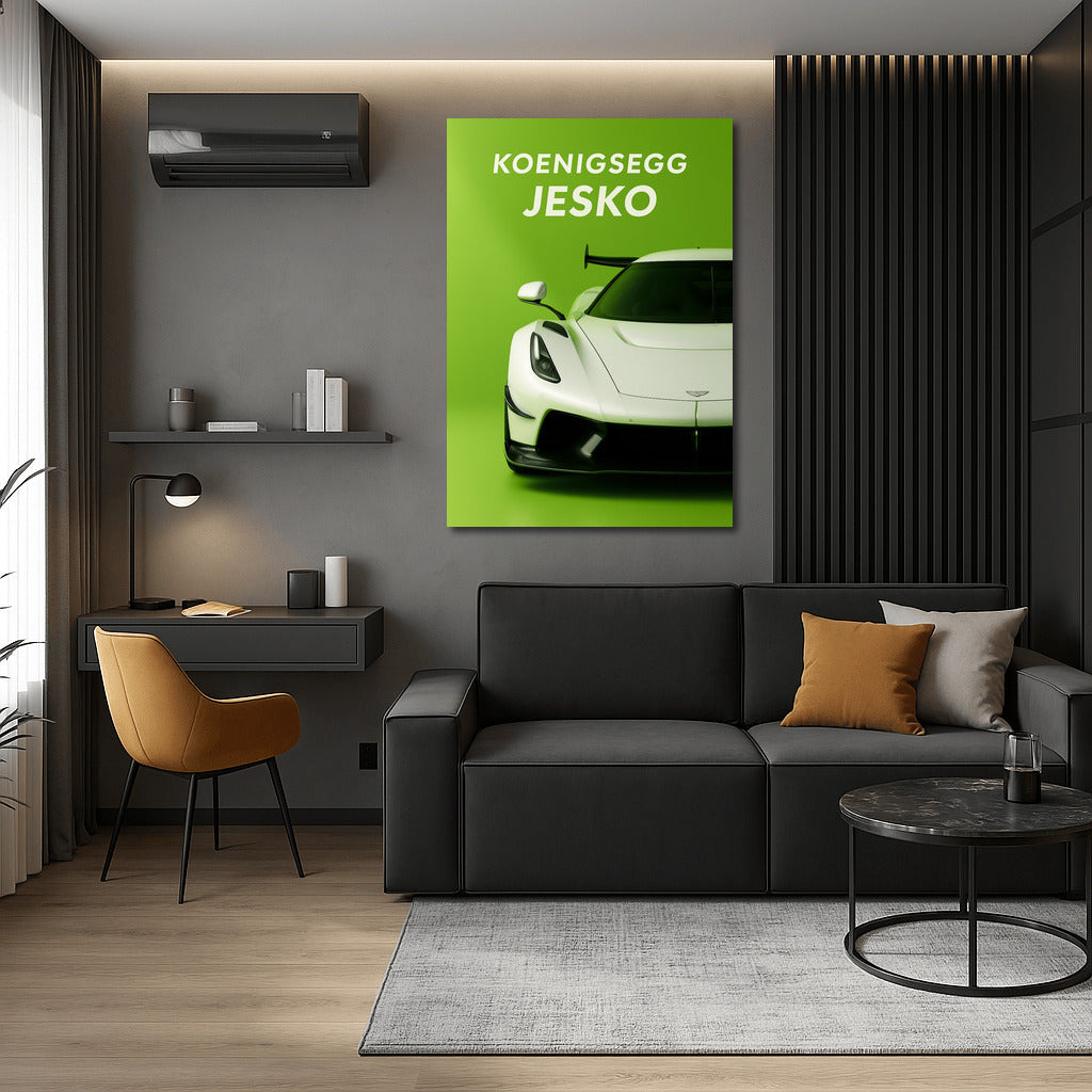 Koenigsegg Jesko: Speed on the Wall