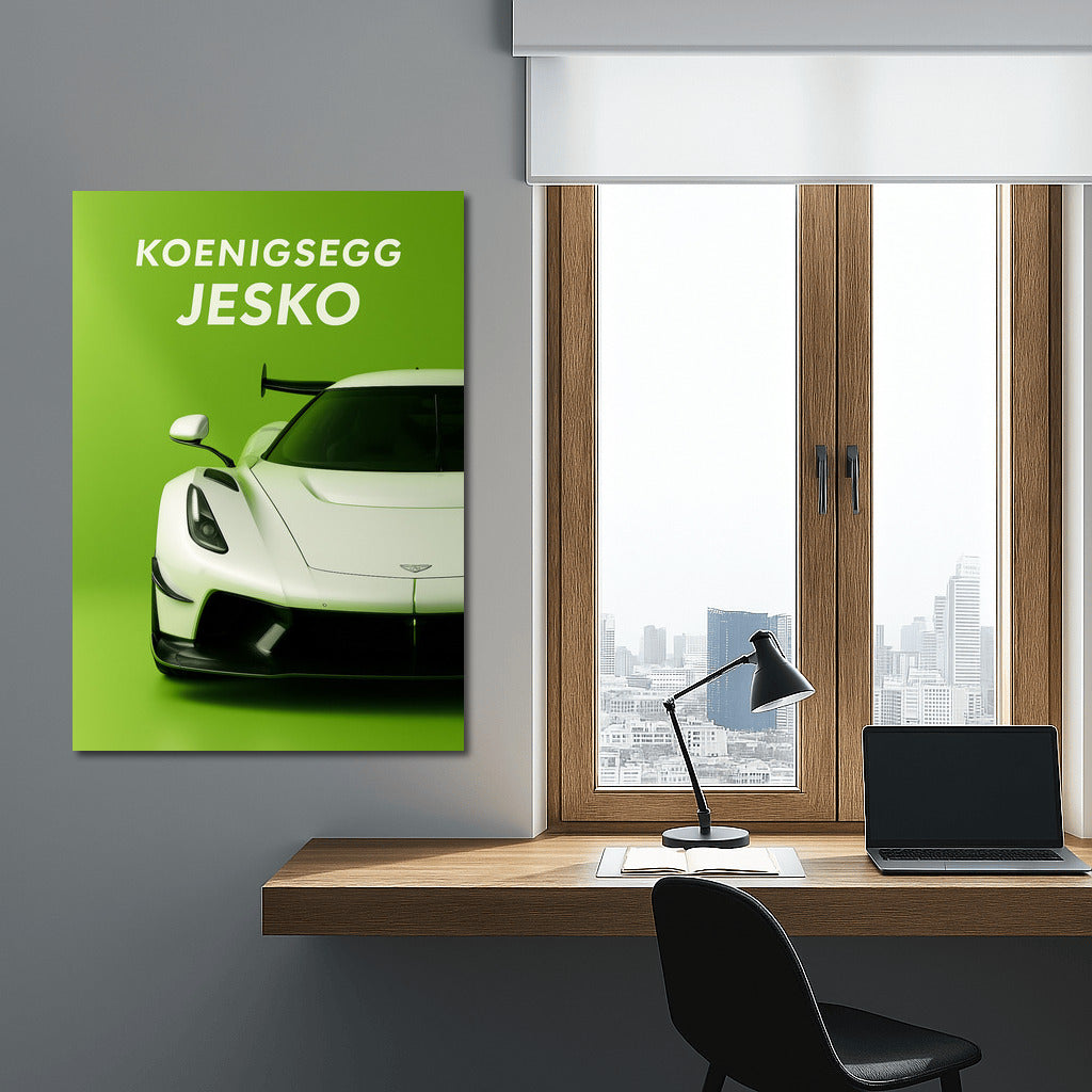 Koenigsegg Jesko: Speed on the Wall