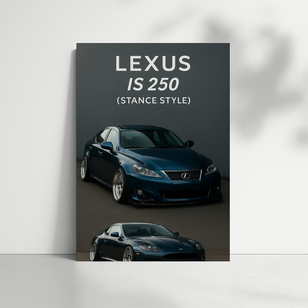 Stylish Lexus IS250 XE20 in Stance Style