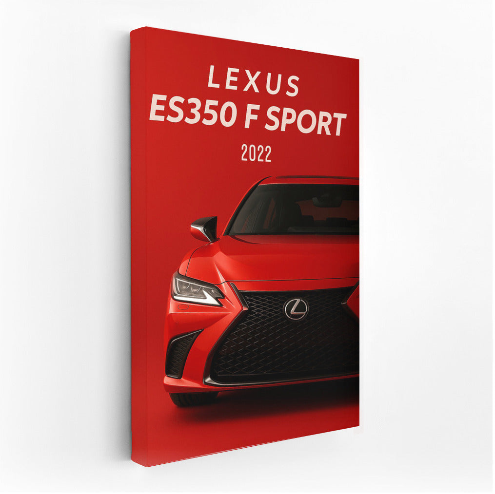 Speed and Elegance: Lexus ES350 F Sport Interior