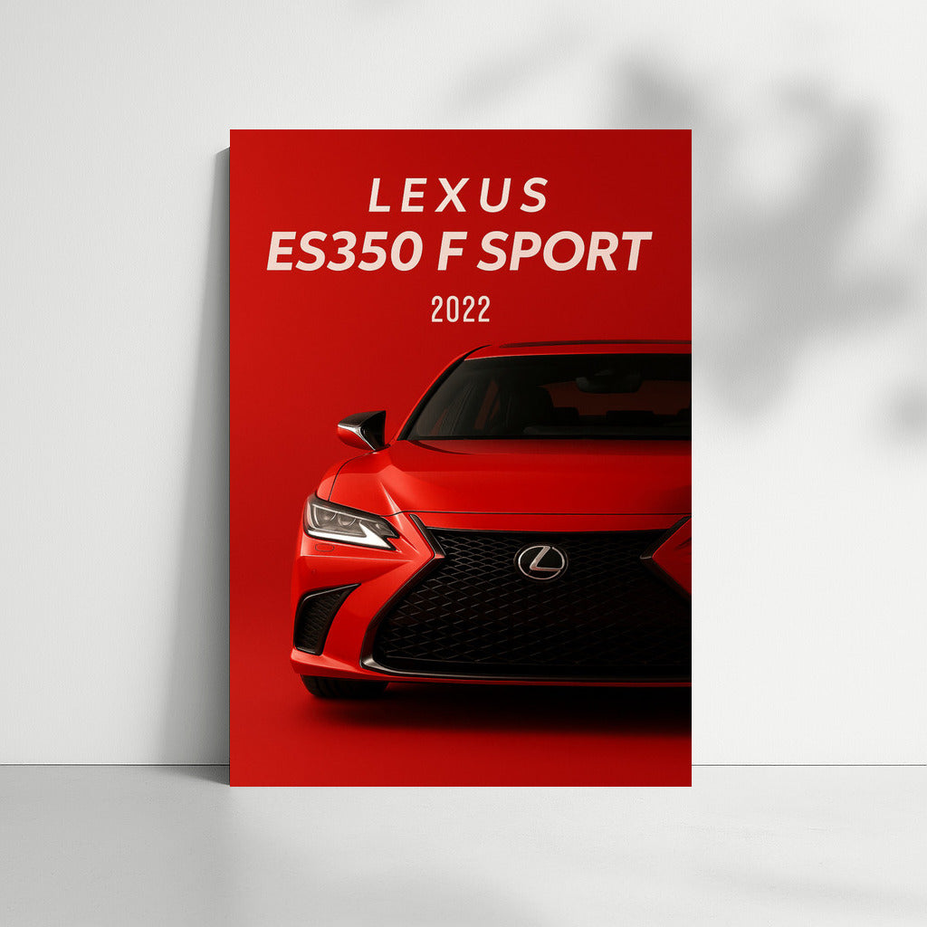Speed and Elegance: Lexus ES350 F Sport Interior