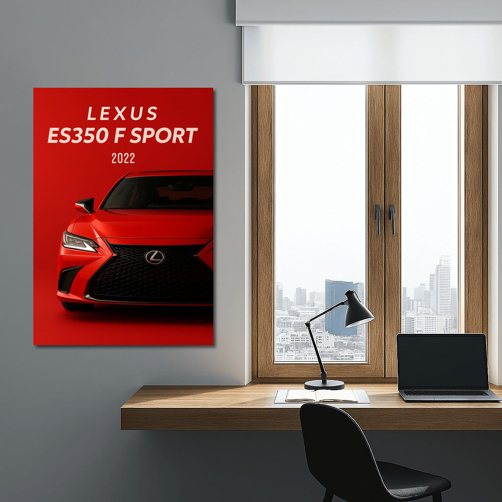 Speed and Elegance: Lexus ES350 F Sport Interior