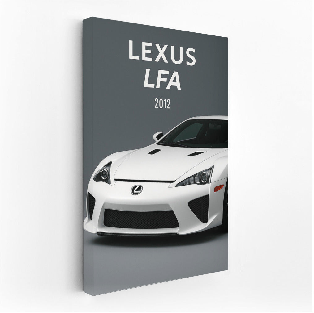 High-Speed Elegance: 2012 Lexus LFA in a Modern Interior