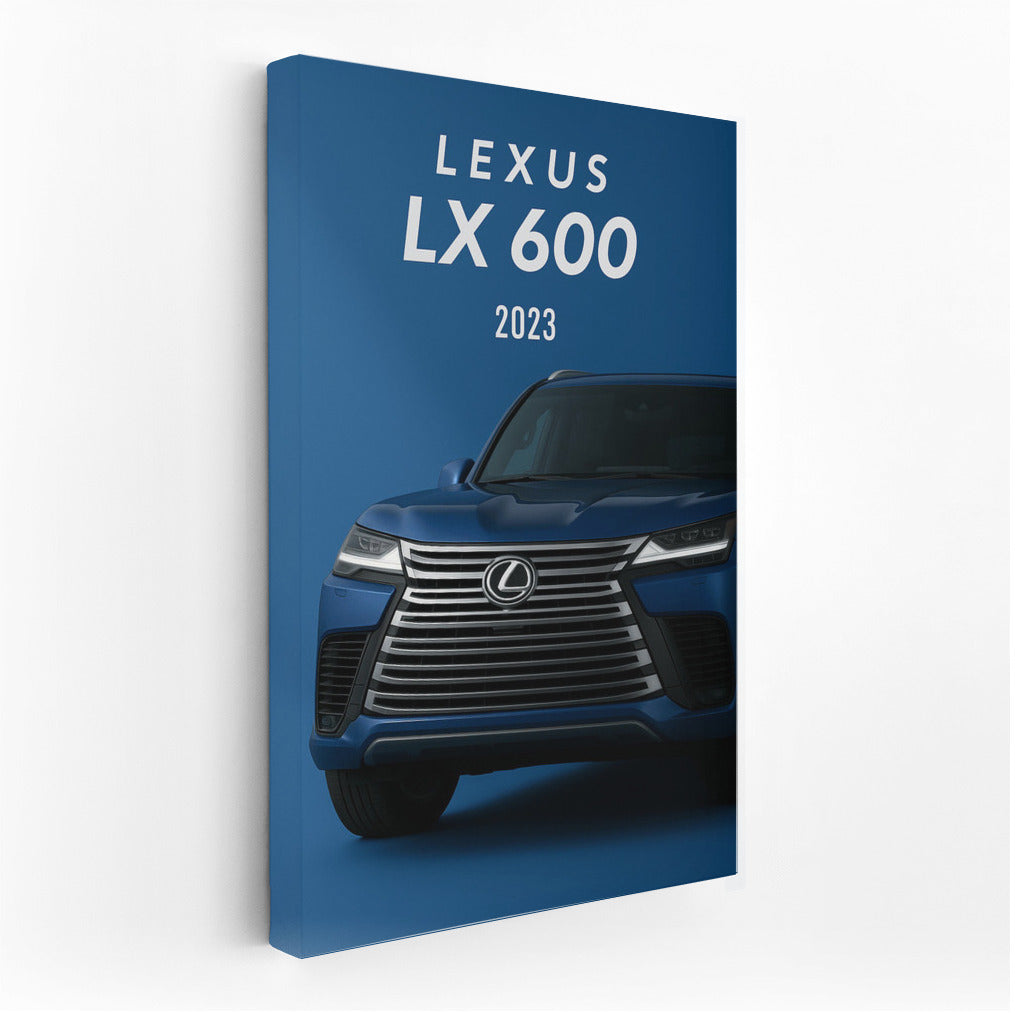 Lexus LX600: Luxury and Speed on Your Wall