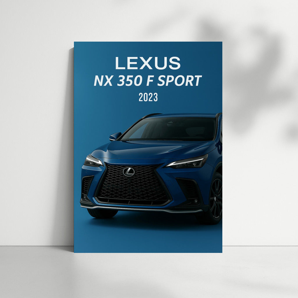 Dynamic style: Lexus NX350 F Sport interior