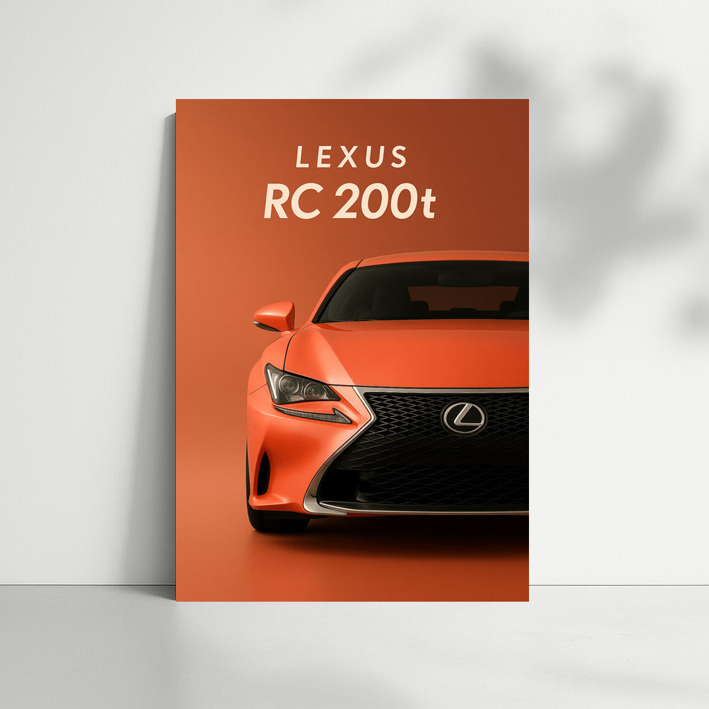 Lexus RC 200t: Dynamics and Style in Your Interior