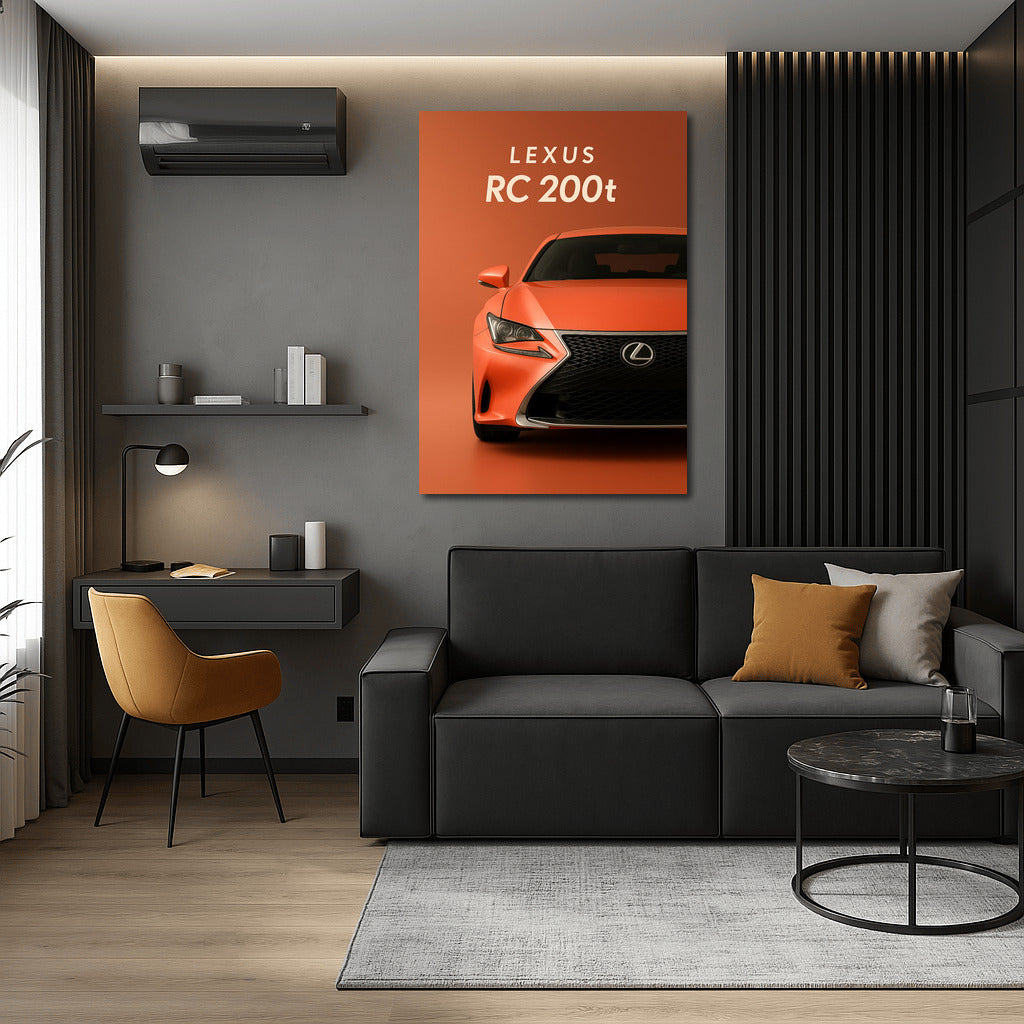 Lexus RC 200t: Dynamics and Style in Your Interior