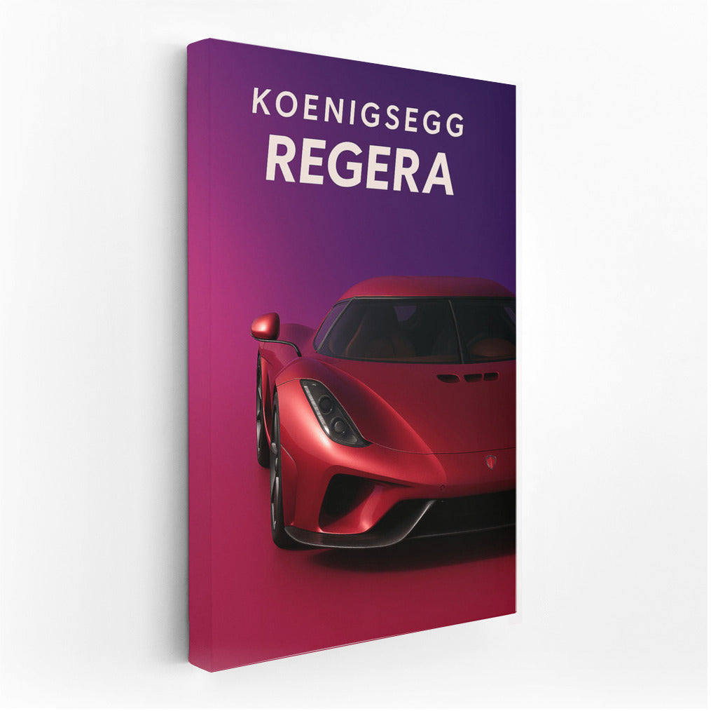 Koenigsegg Regera Red: Elegant Power in Red