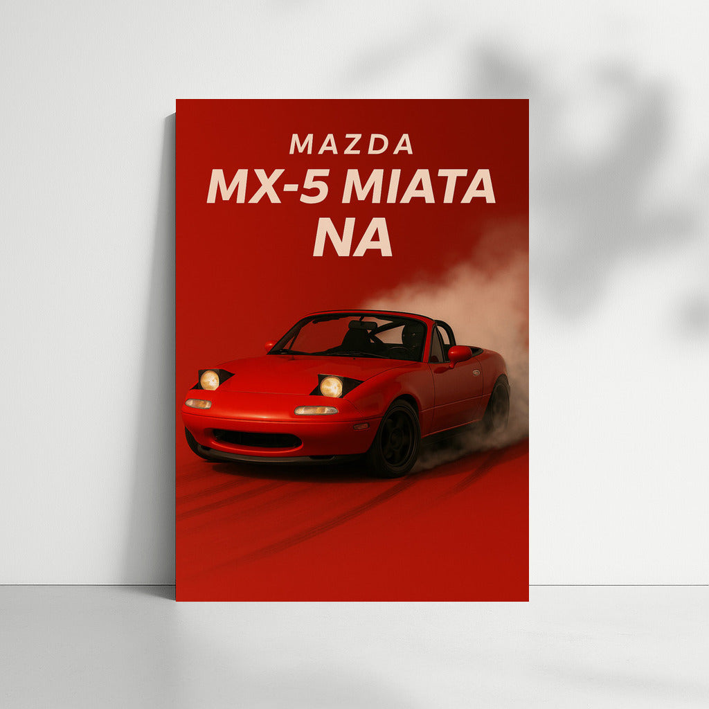 Drift Legend: Mazda MX-5 Miata NA in Motion