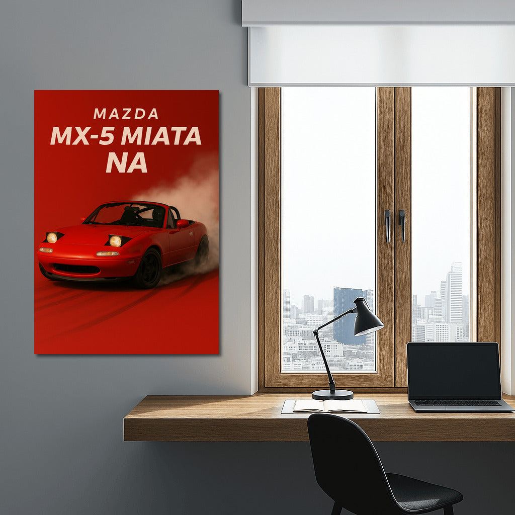 Drift Legend: Mazda MX-5 Miata NA in Motion