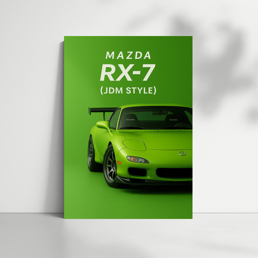 Bright Dynamics: Mazda RX-7 FD3S in JDM Style