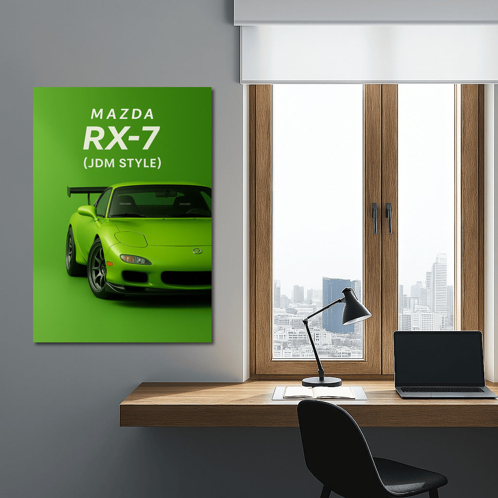 Bright Dynamics: Mazda RX-7 FD3S in JDM Style