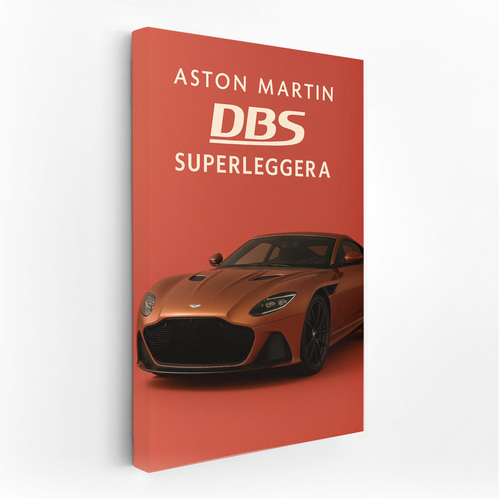 Aston Martin DBS Superleggera: Elegance and Power on Your Wall