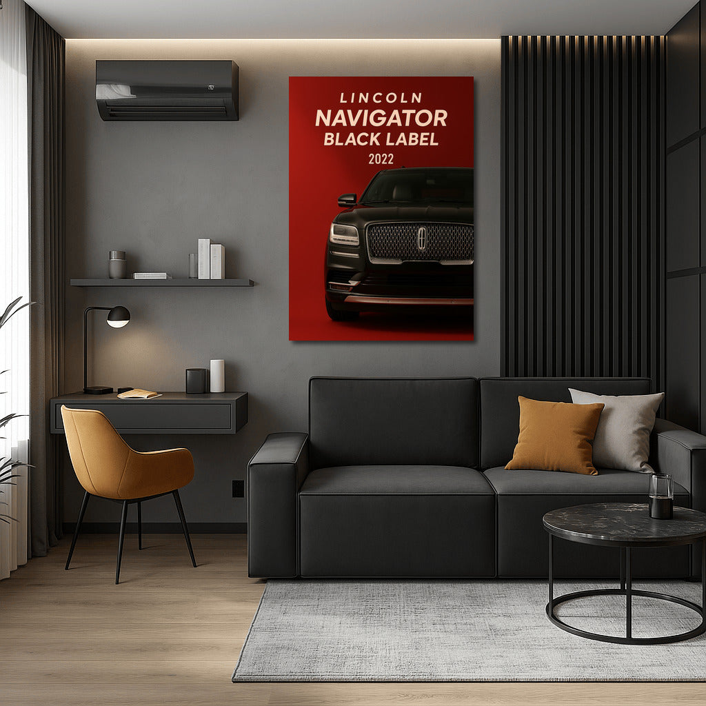 Lincoln Navigator Black Label 2022: Luxury and Power on Your Wall