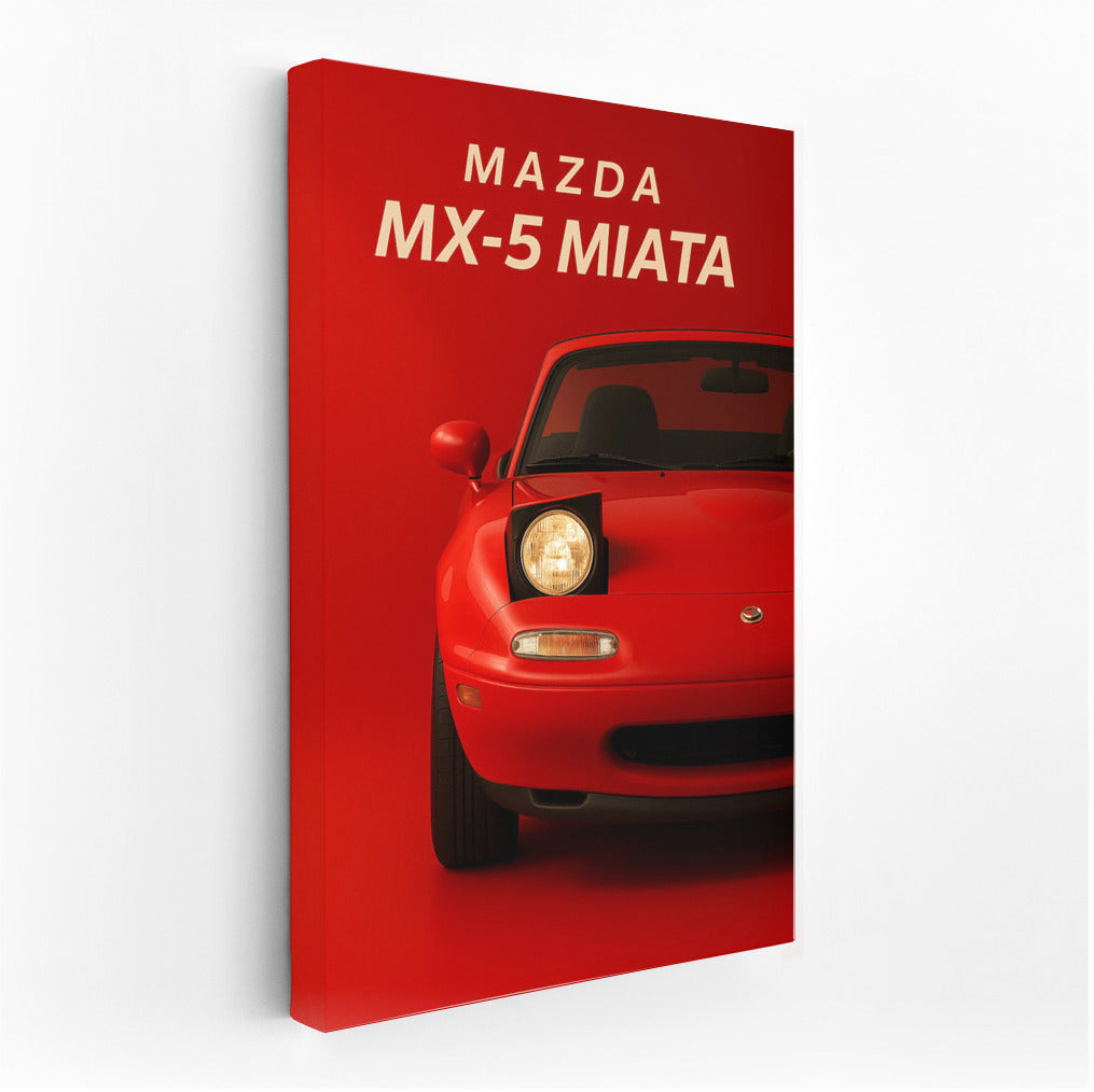 Legend on the Wall: Mazda MX-5 Miata NA in Art