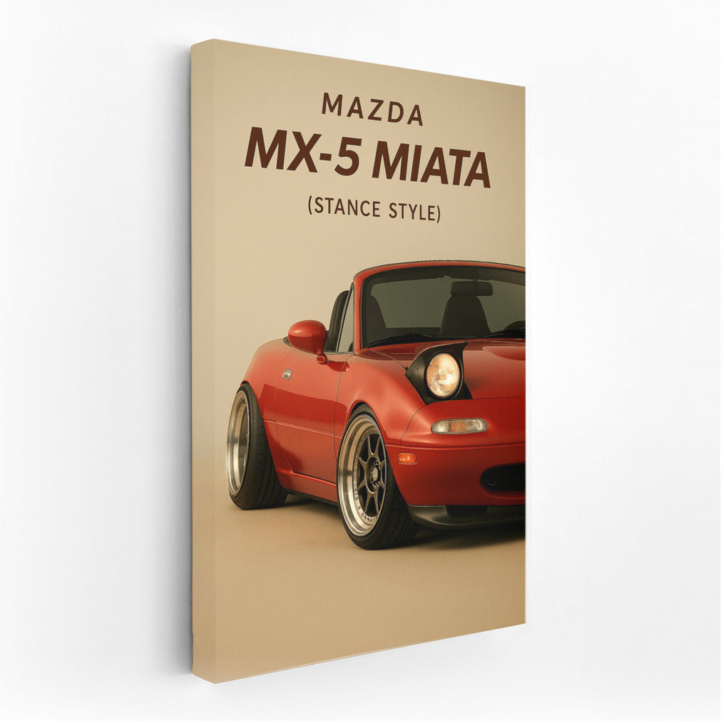 Speed Inspiration: Mazda MX-5 Miata NA in Stance Style