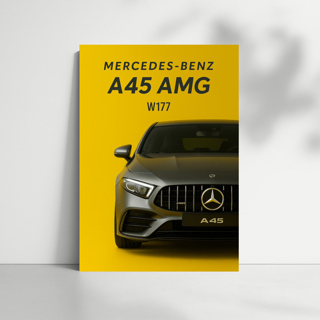 Power and Elegance: Mercedes-Benz A45 AMG W177