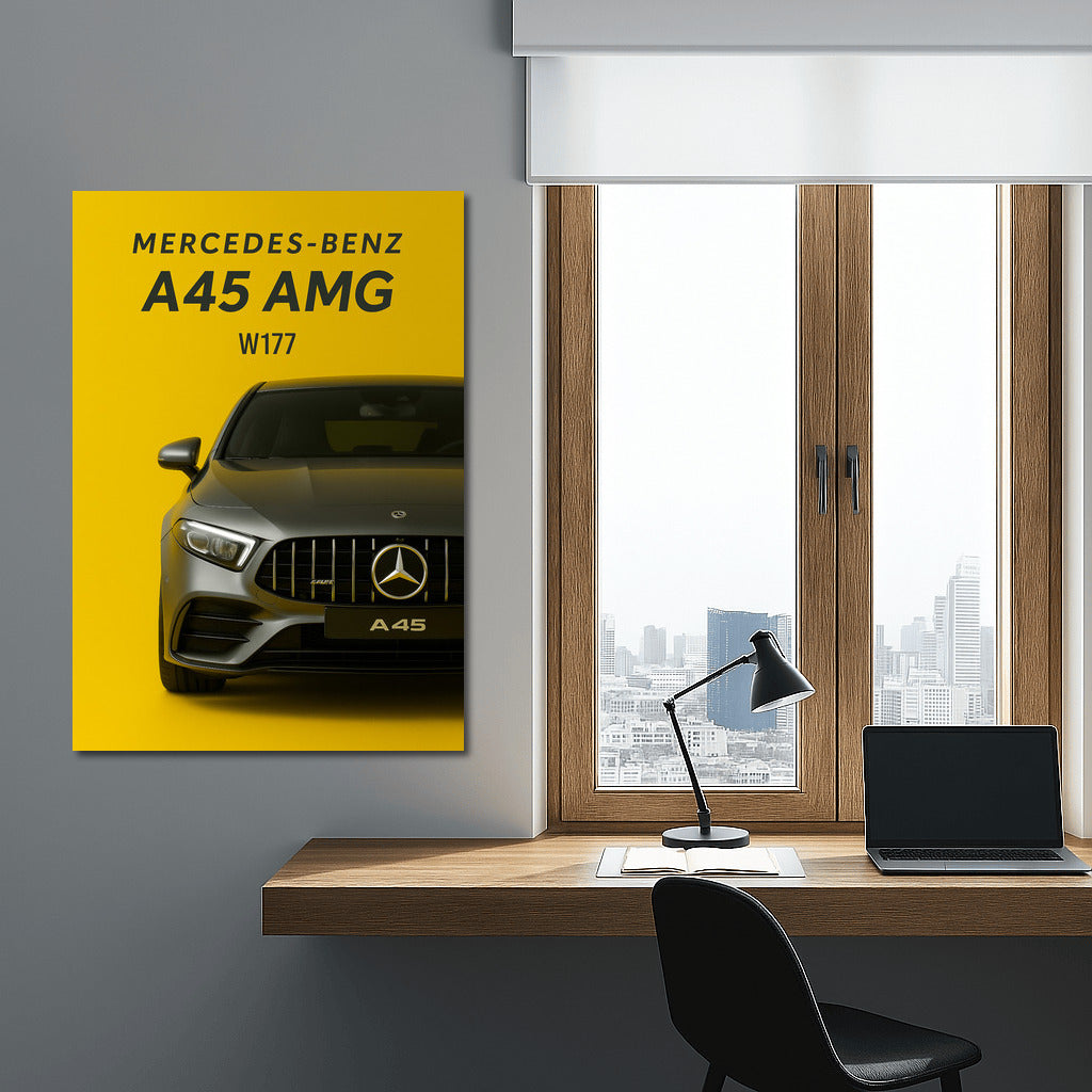 Power and Elegance: Mercedes-Benz A45 AMG W177