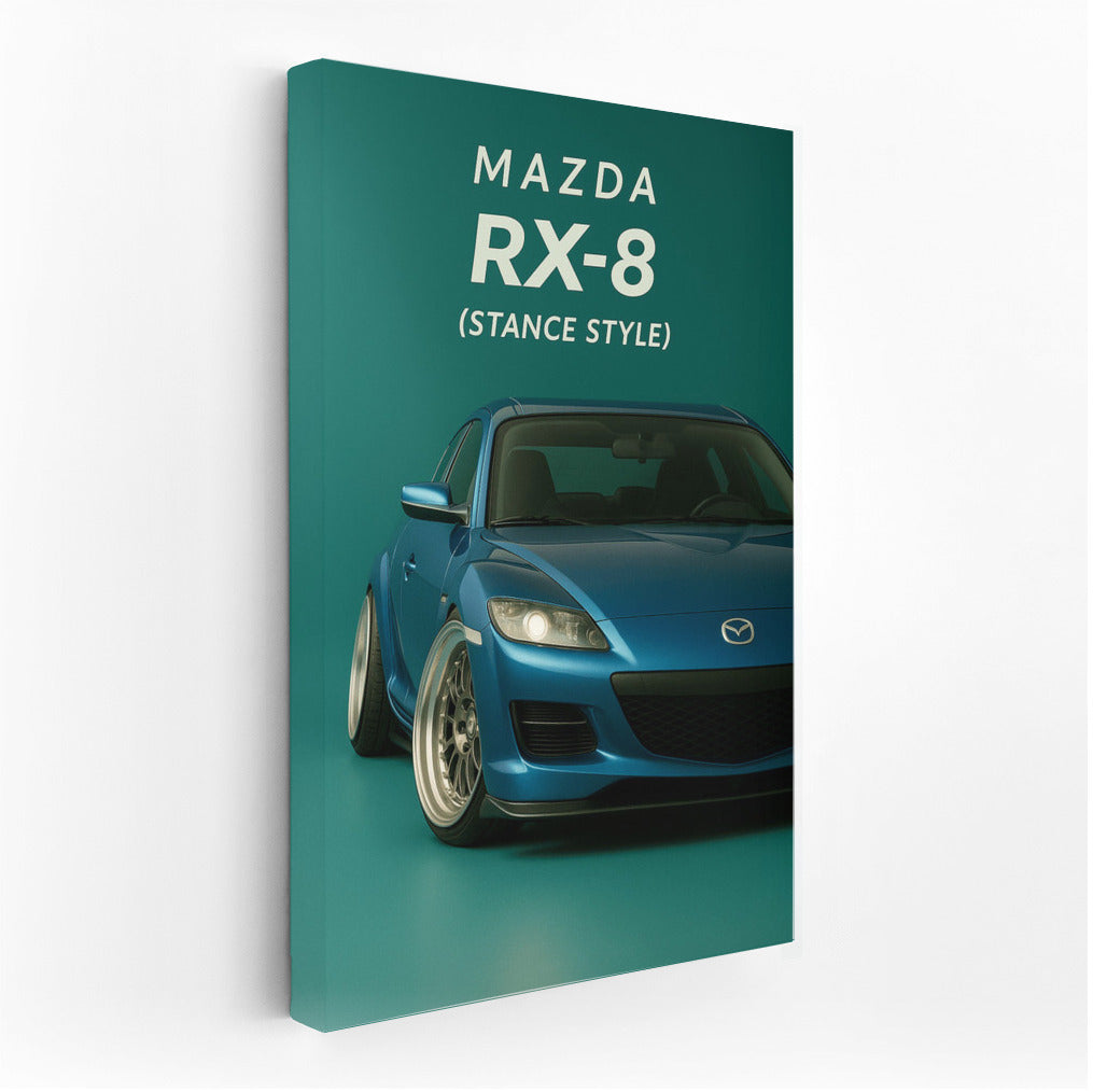 Elegance and Drive: Mazda RX-8 SE3P in Stance Style