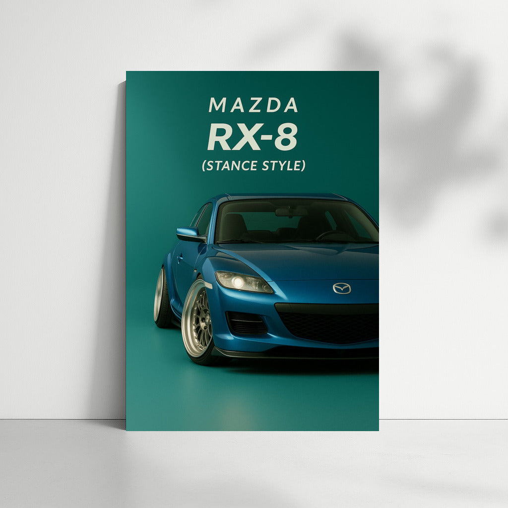 Elegance and Drive: Mazda RX-8 SE3P in Stance Style