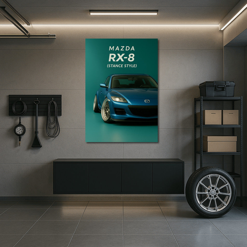 Elegance and Drive: Mazda RX-8 SE3P in Stance Style