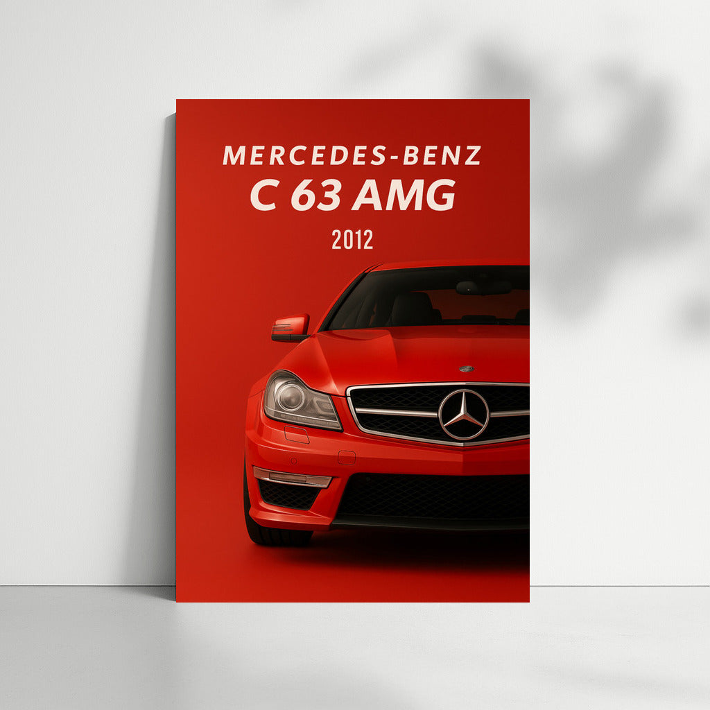 Power and Elegance: Mercedes-Benz C63 AMG W204