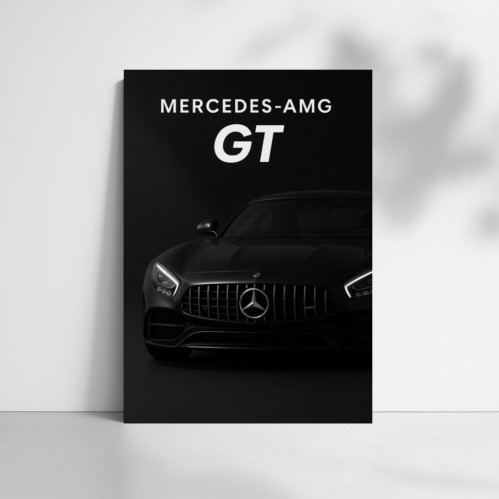 Dynamics in Motion: Mercedes-AMG GT on Your Wall
