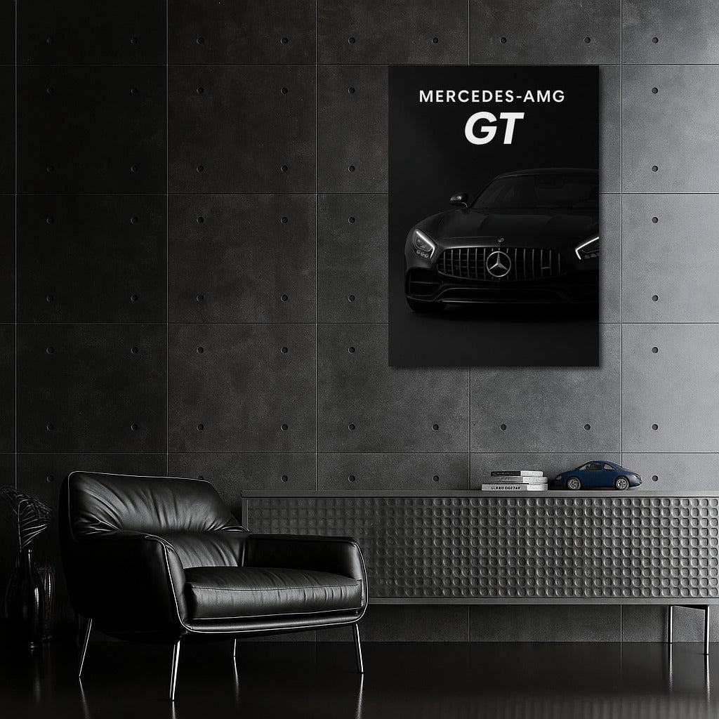 Dynamics in Motion: Mercedes-AMG GT on Your Wall