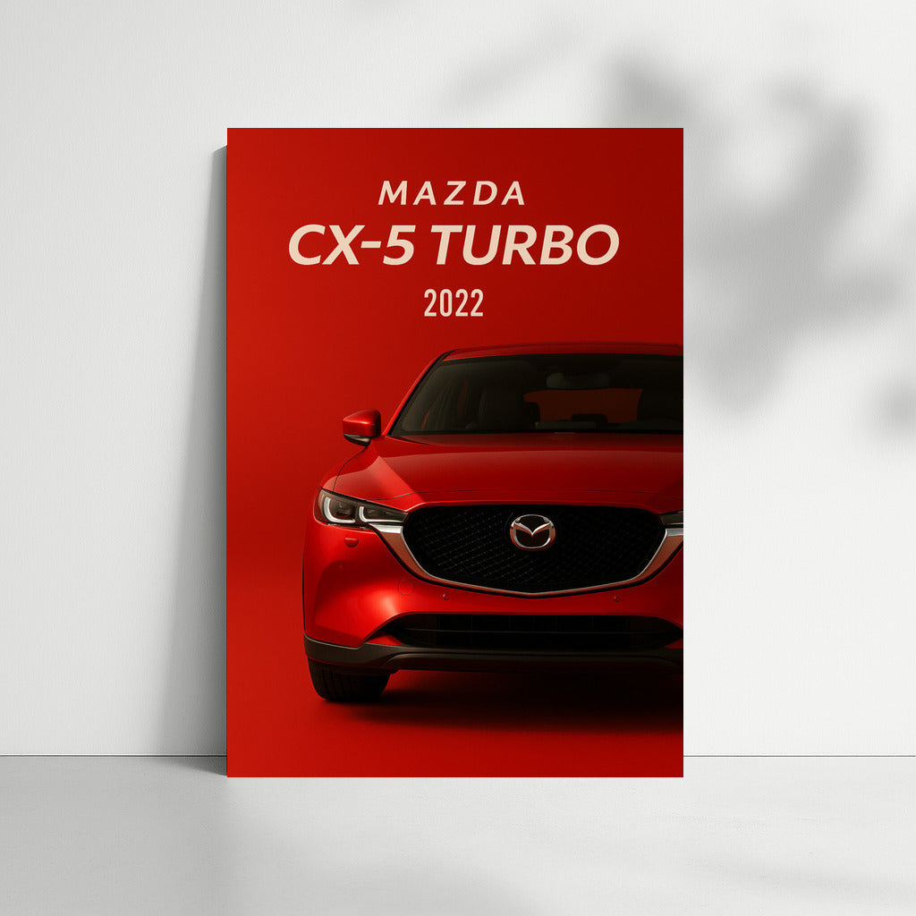 Power and Style: Mazda CX-5 Turbo on the Road