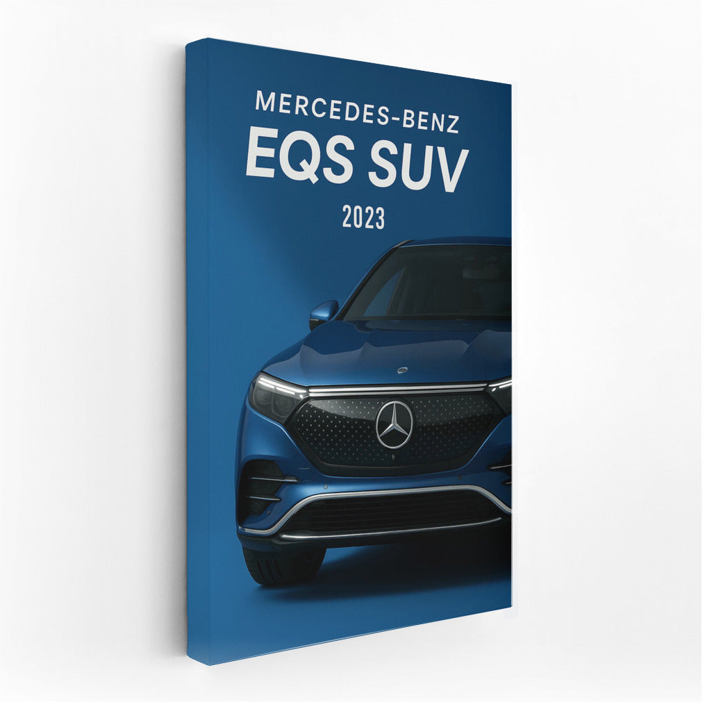 Mercedes Benz EQS SUV: Elegance and Modernity on Your Wall