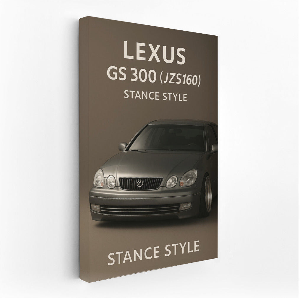 Lexus GS300 JZS160 Stance Style: Dynamics and Elegance