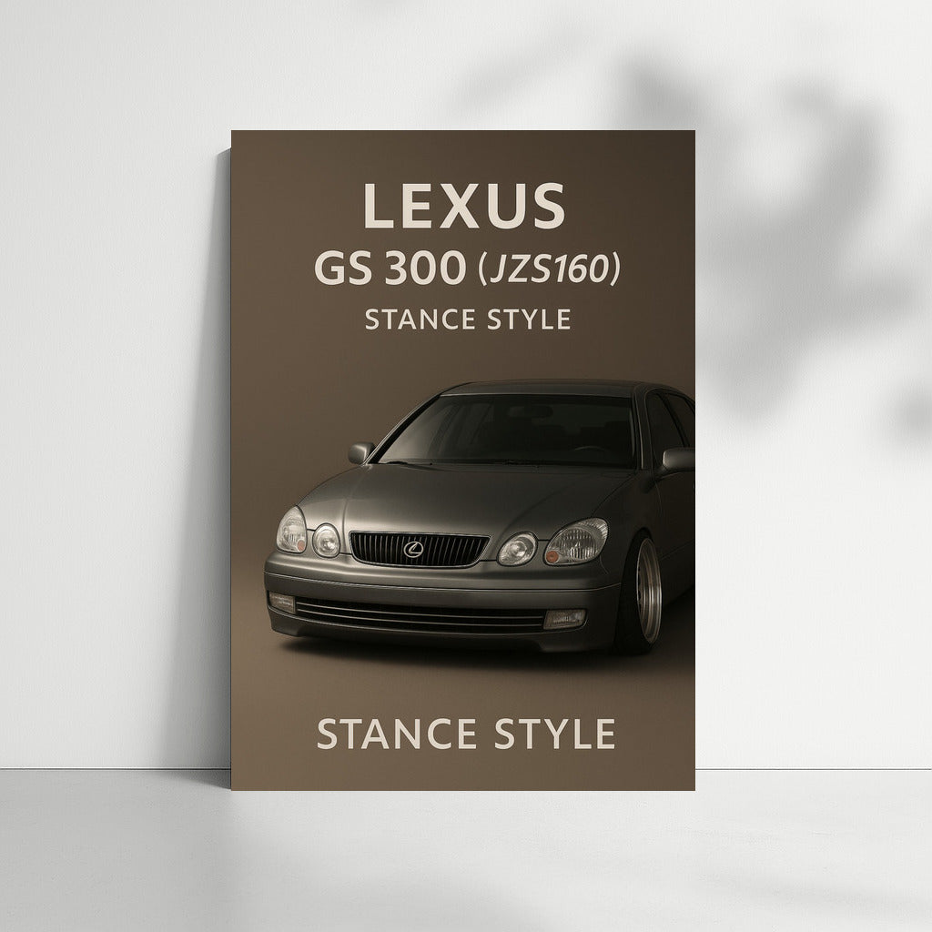Lexus GS300 JZS160 Stance Style: Dynamics and Elegance