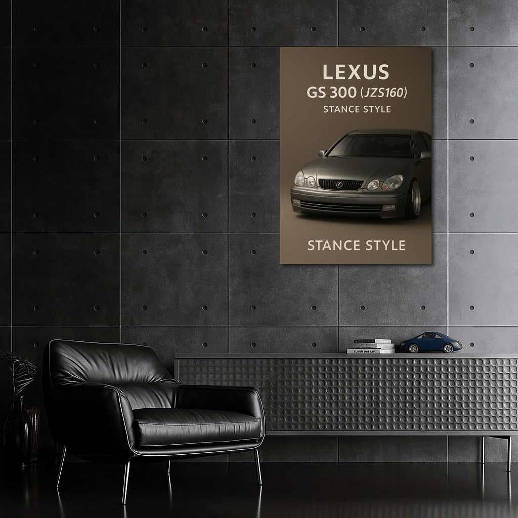 Lexus GS300 JZS160 Stance Style: Dynamics and Elegance