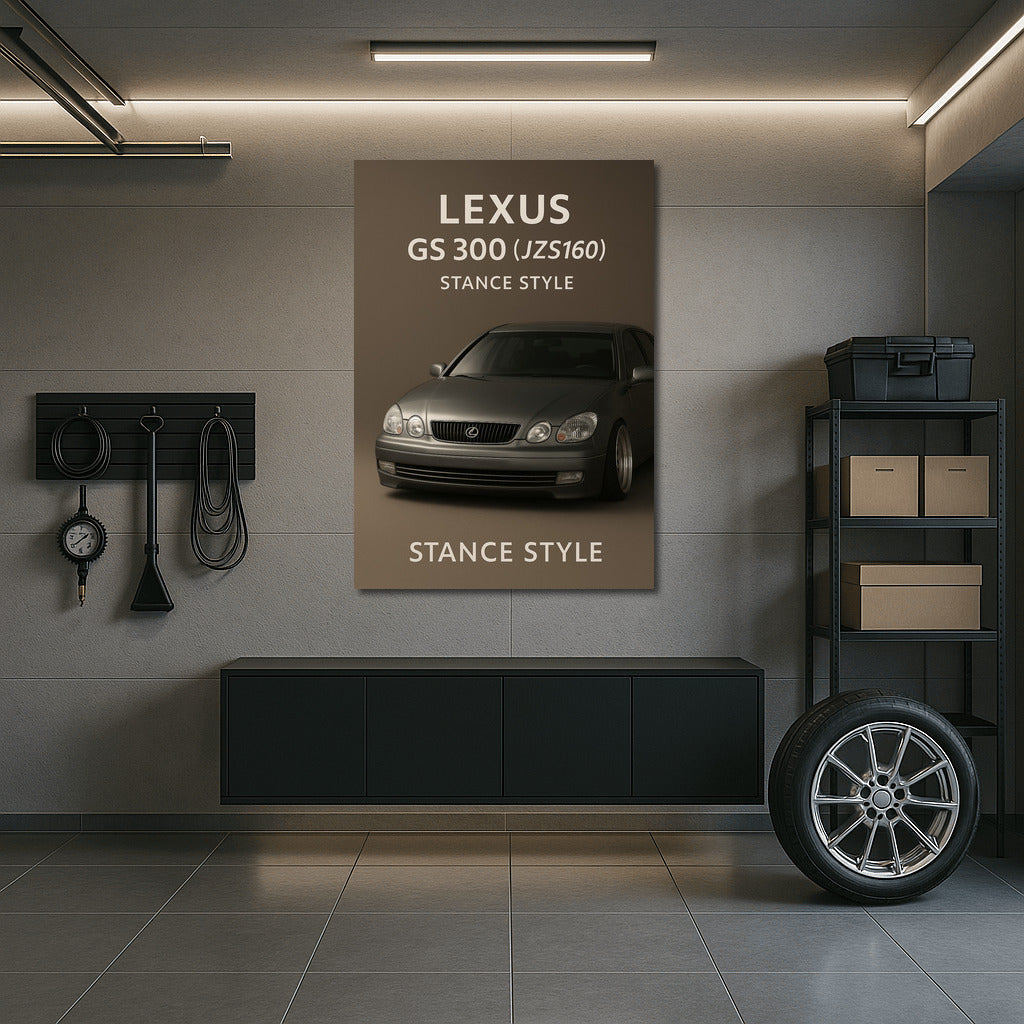 Lexus GS300 JZS160 Stance Style: Dynamics and Elegance