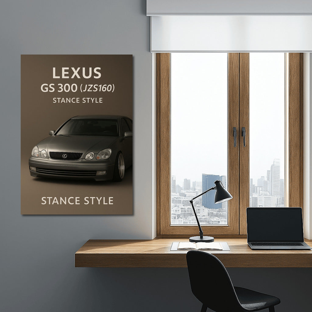 Lexus GS300 JZS160 Stance Style: Dynamics and Elegance