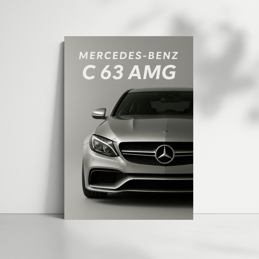 Speed and Style: Mercedes Benz C63 AMG W205