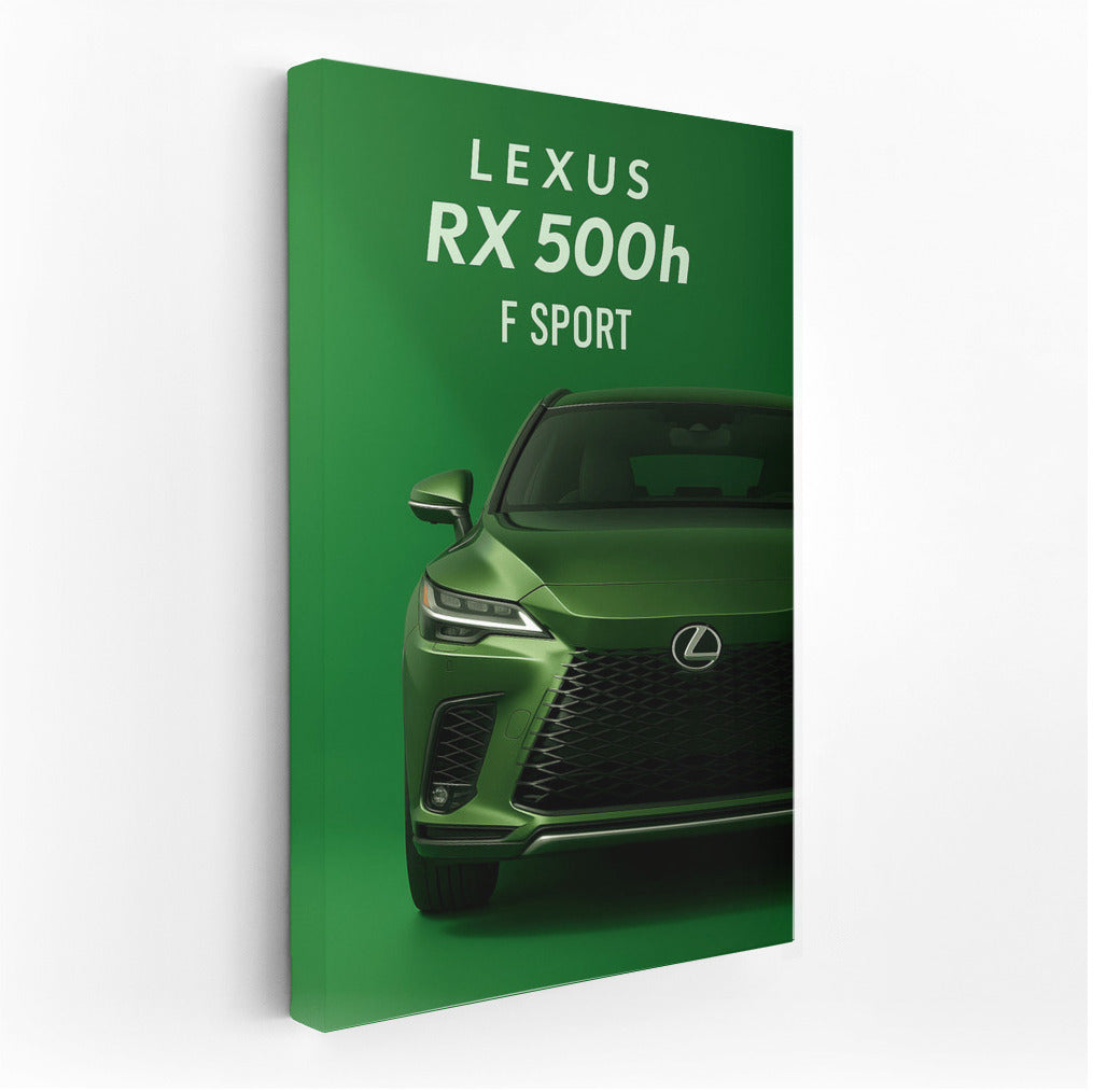 Dynamics and Style: Lexus RX500h F Sport in Motion