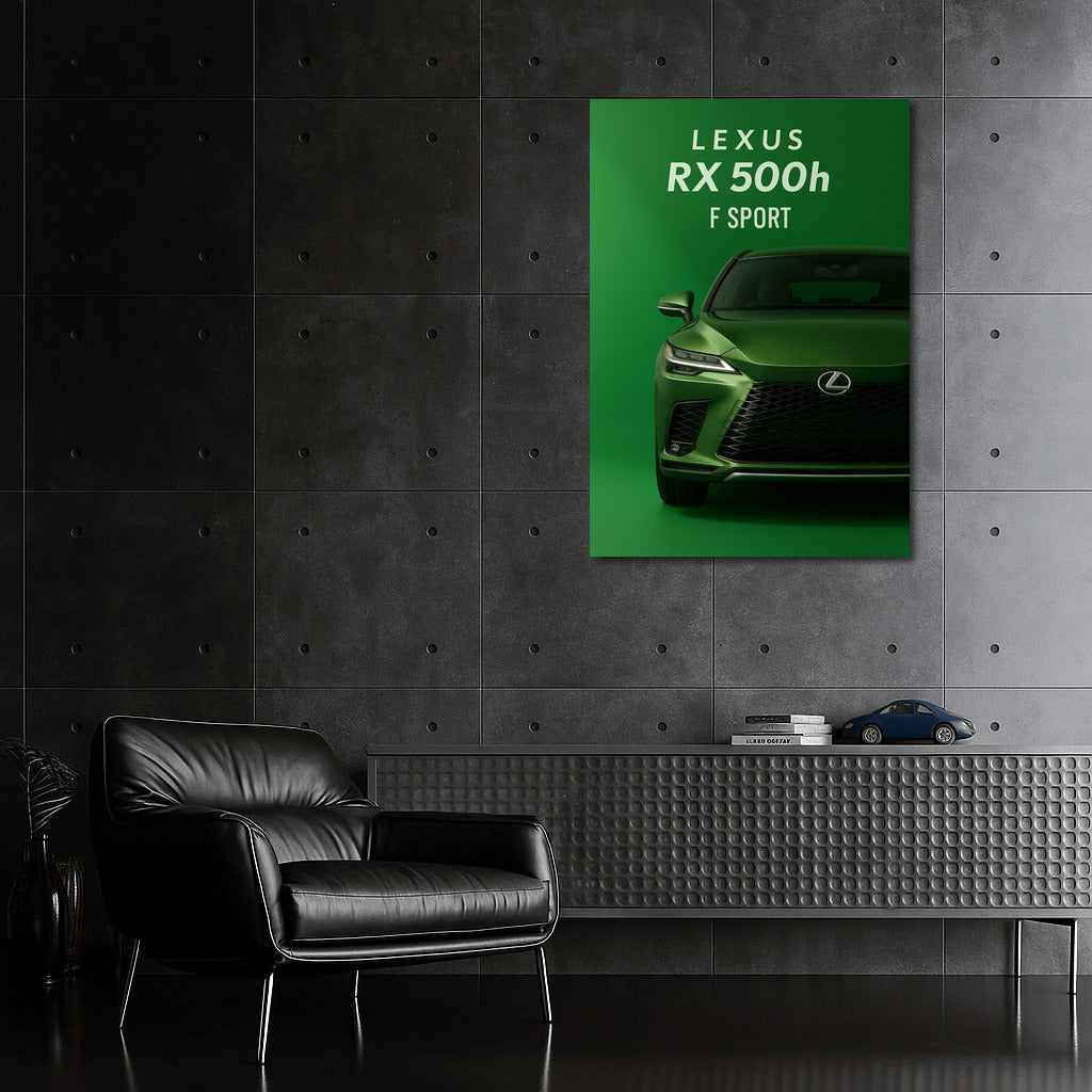 Dynamics and Style: Lexus RX500h F Sport in Motion