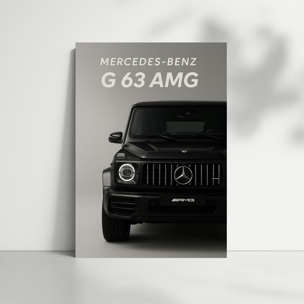 Power and style: Mercedes-Benz G63 AMG W464 on the wall