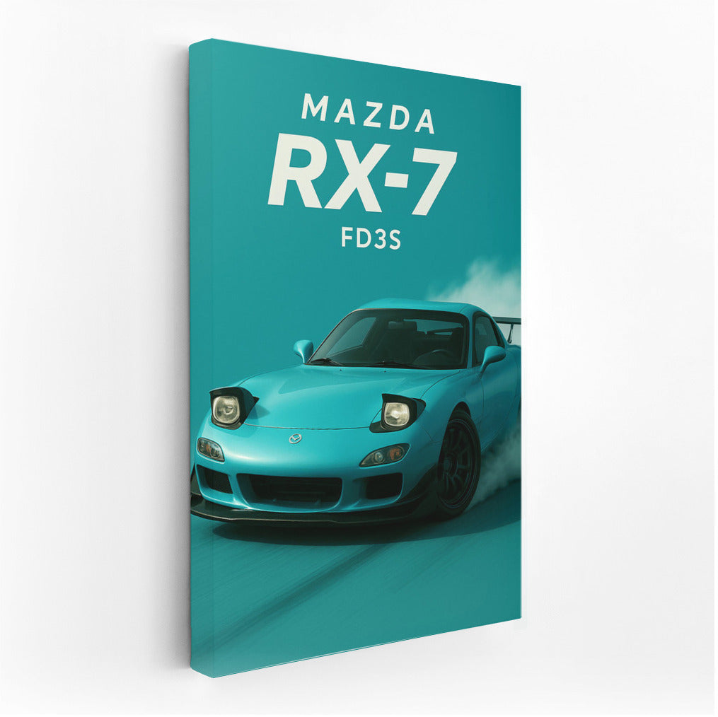 Drift Legend: Mazda RX-7 FD3S in Motion