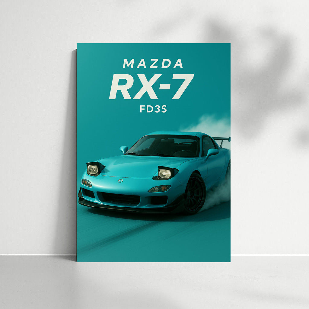 Drift Legend: Mazda RX-7 FD3S in Motion