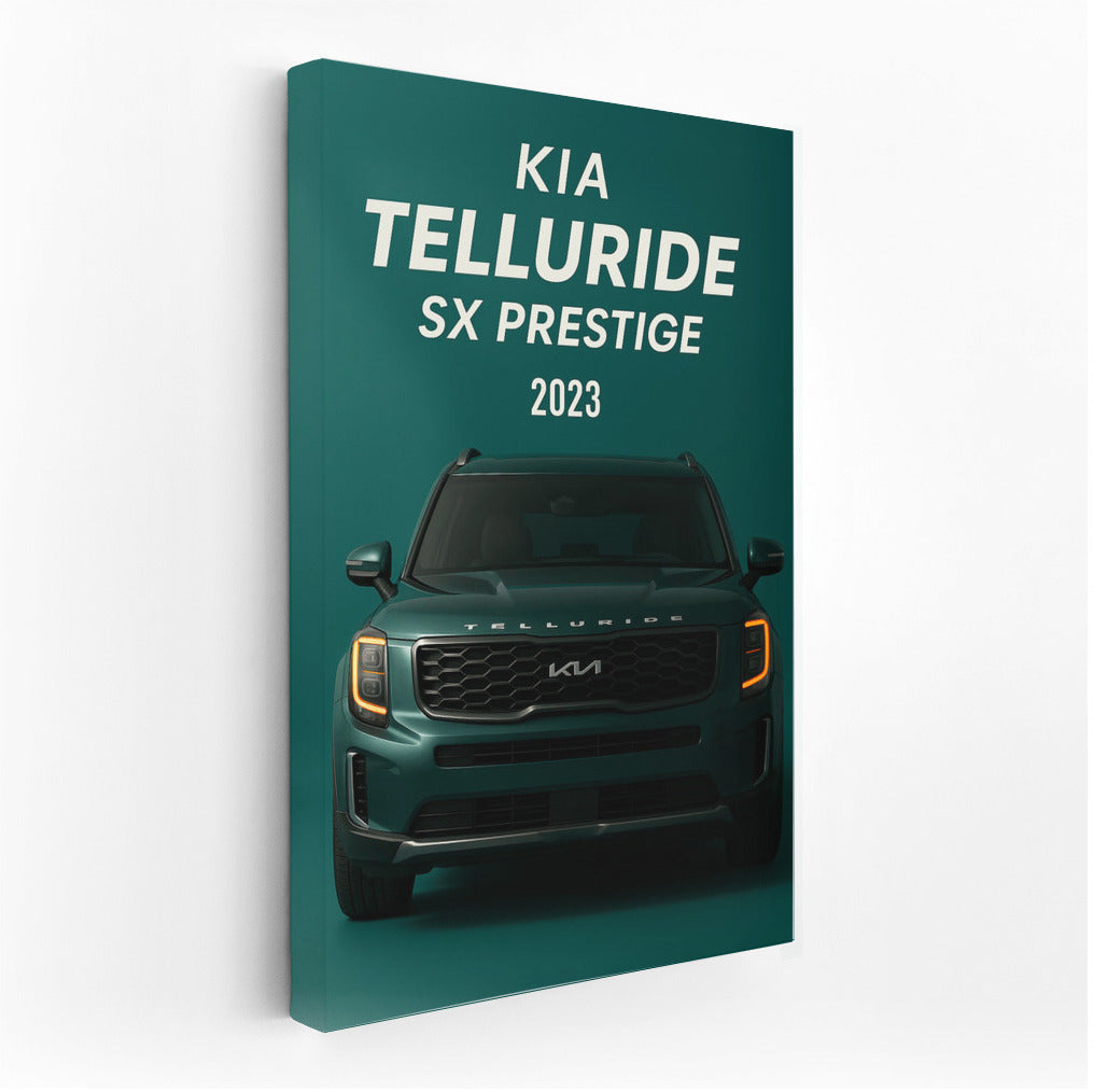 Kia Telluride SX Prestige: Power and Elegance on Canvas