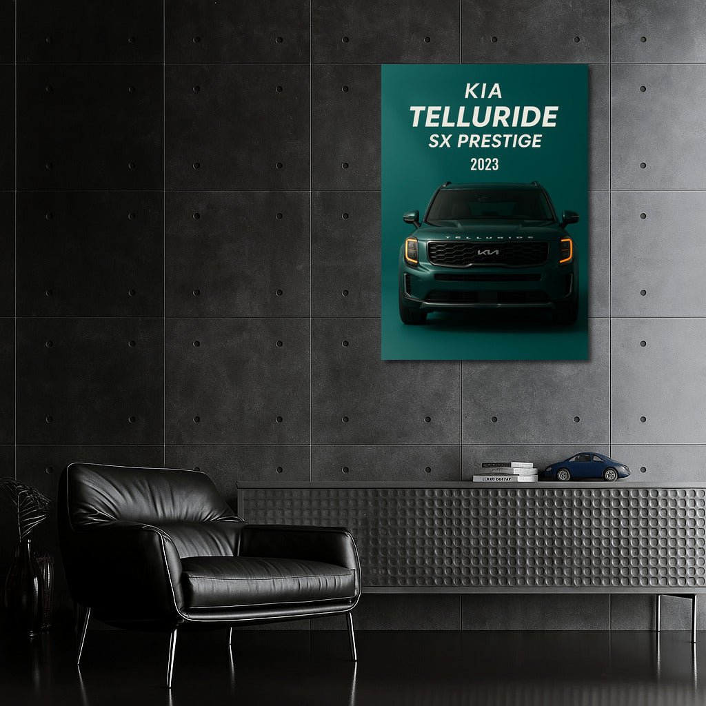 Kia Telluride SX Prestige: Power and Elegance on Canvas
