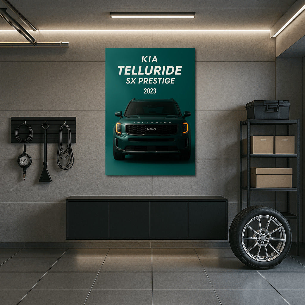 Kia Telluride SX Prestige: Power and Elegance on Canvas