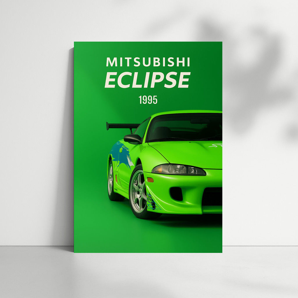 The Legendary Mitsubishi Eclipse 1995: Fast and Furious Energy in the Interior