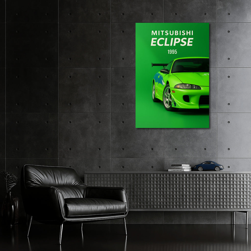 The Legendary Mitsubishi Eclipse 1995: Fast and Furious Energy in the Interior