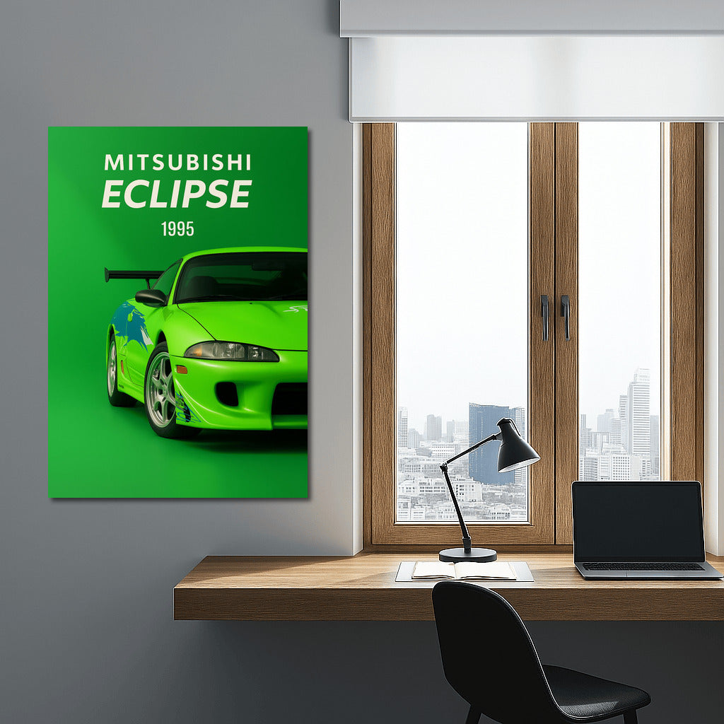 The Legendary Mitsubishi Eclipse 1995: Fast and Furious Energy in the Interior