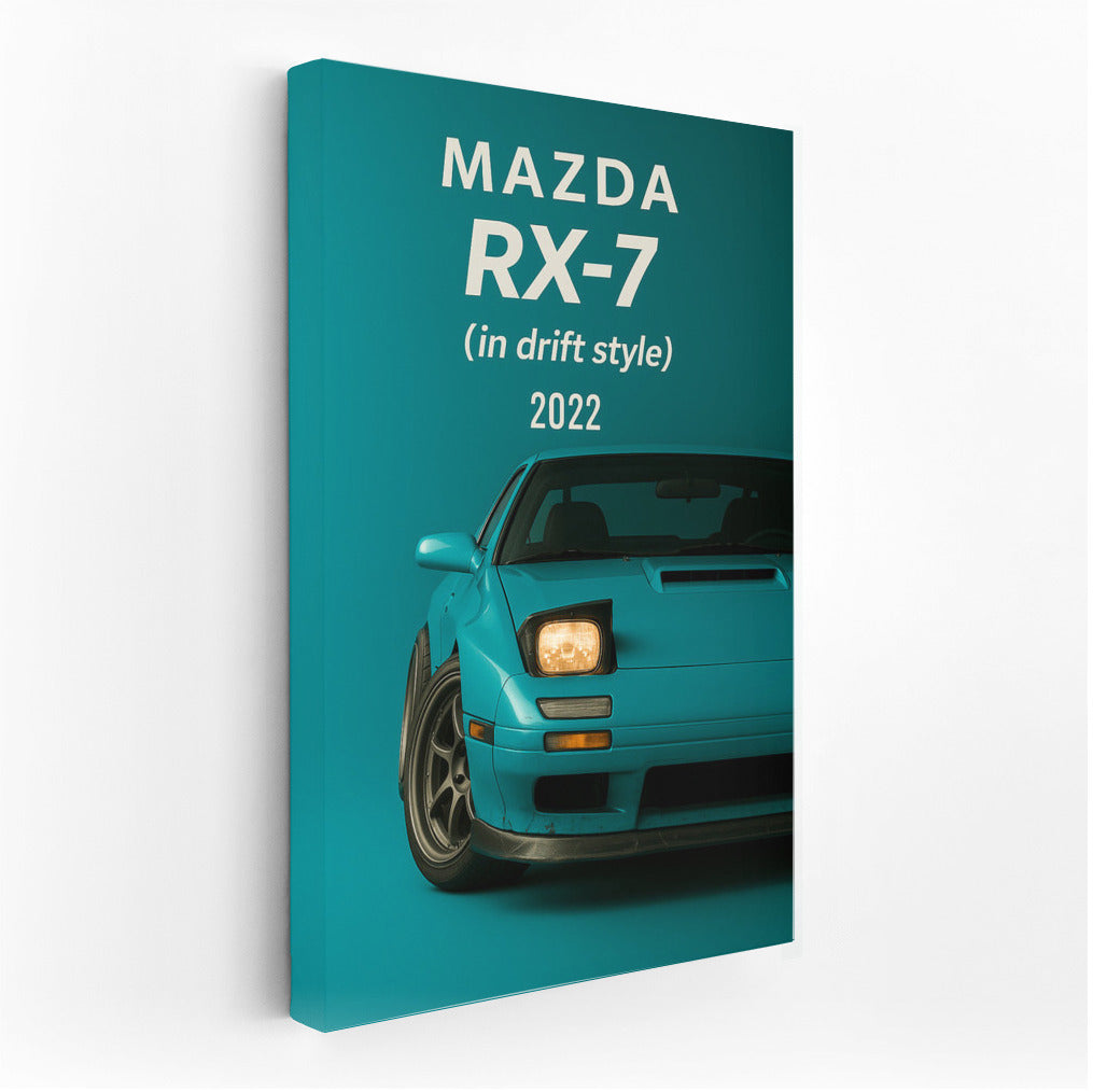 Drift Energy Mazda RX-7 FC3S: Speed in the Interior